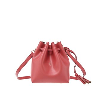 조셉앤스테이시 OZ Bucket Bag S Mineral Red