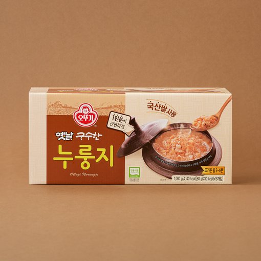 옛날 구수한 누룽지 60g X 18입