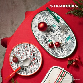 [스타벅스] 조이풀 월리 플레이트 세트