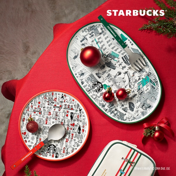 [스타벅스] 조이풀 월리 플레이트 세트