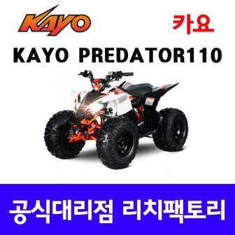 KAYO AT110 카요 AT110 사륜오토바이 4륜오토바이 사발이 ATV