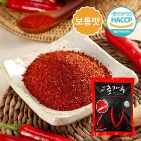 23년 태양초 국산 고춧가루 보통맛 1kg (굵은입자)