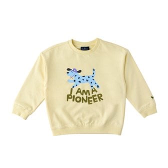 블루독 [여주점] [오프라벨 여주점] 블루독 (YE) 도기포인트스웨트셔츠 (25135-334-02)