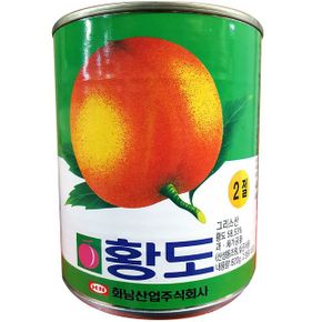 간편요리 식당용 식재료 황도복숭아캔(2절 화남  820g) X ( 2매입 )