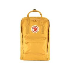 미국 피엘라벤 백팩 Fjallraven Kanken Laptop 15 Backpack Ochre 1357211