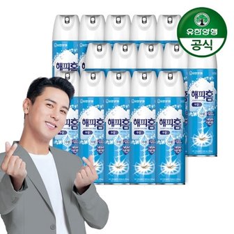 유한양행 해피홈 에어로솔 수성 무향 500ml*15개