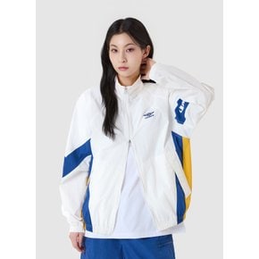 남녀공용 팝러쉬 컬러블럭 스탠넥 바람막이 자켓 UQ123CJK31SCW