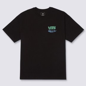 반스 남녀공용 서울 나이트 티셔츠 VN000H21BLK1