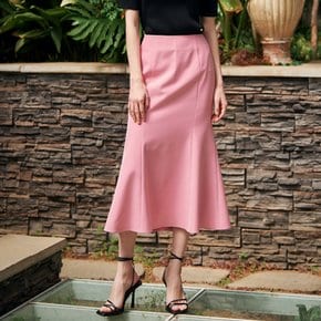 WOMAN 소프트  머메이드 롱스커트 [PINK] / WBC2L56519