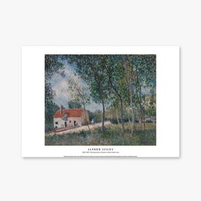 The Road from Moret to Saint-Mammes - 알프레드 시슬레 008