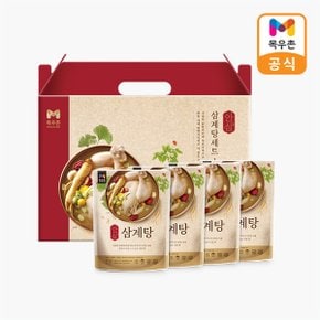 안심삼계탕 1호 세트 (850g x 4개)_선물세트 박스 포함