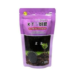 채소작물 유기질비료 화분 PP 텃밭 모래 KT알비료200g X ( 2매입 )