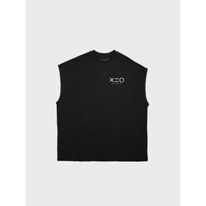 ARTICLE MUSCLE SLEEVELESS T-SHIRTS IN BLACK