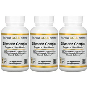 실리마린 밀크씨슬 (민들레,아티초크,생강포함) 300mg 120베지캡슐 X3통
