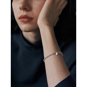 [925 silver] Huit.silver.85 / gross soave bracelet