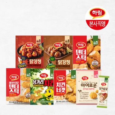 하림 텐더스틱550gx2봉+핫도그90g 외 골라담기[24423172]