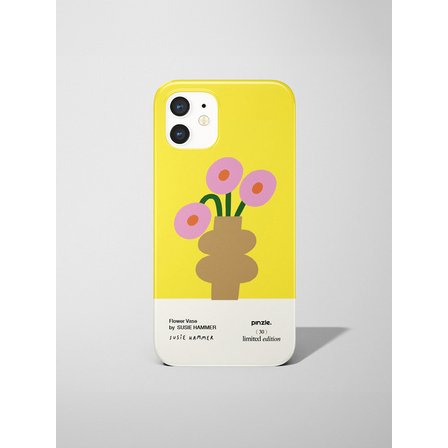 핀즐 [핀즐 30 리미티드 폰케이스] Flower Vase by SUSIE HAMMER