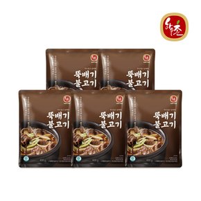 [교동식품] 하우촌 뚝배기불고기 400g X5 (냉동)