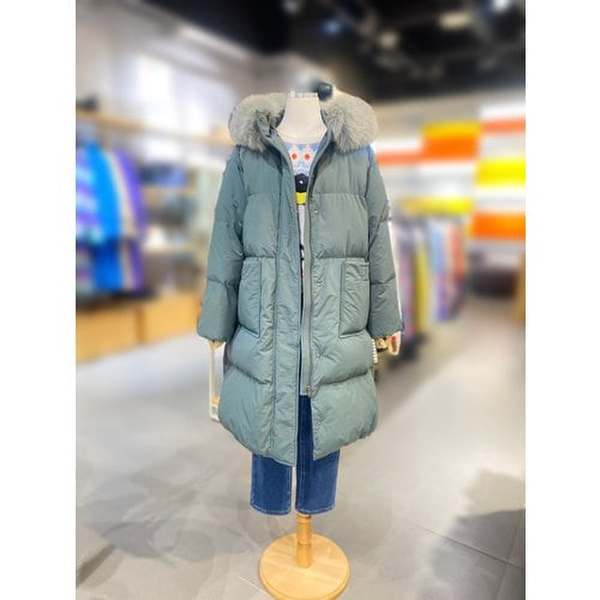 [여주점] 퍼피니트 배색 구스다운 패딩 점퍼 (BAPDA9561)