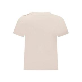 몽클레어 K29518C0000589AUM 529 ROSA LOGO T SHIRT