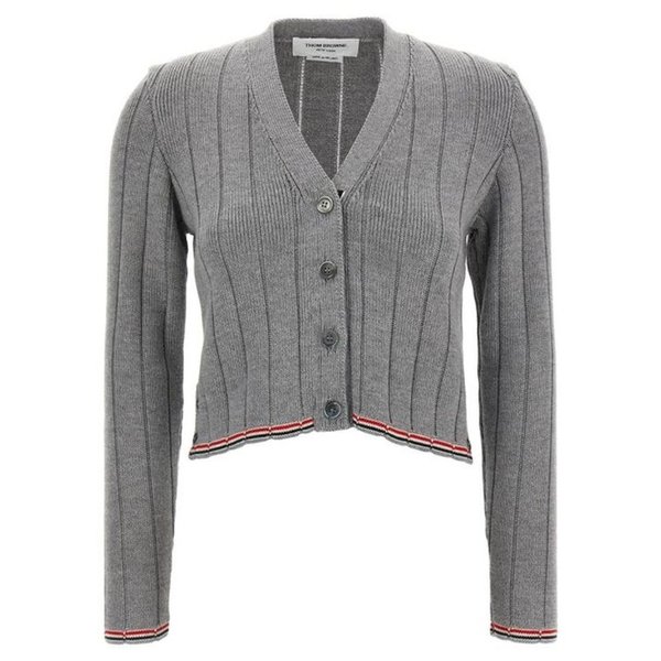 25FW 톰브라운 가디건 FKC663AY1024055 LGRAY DOM