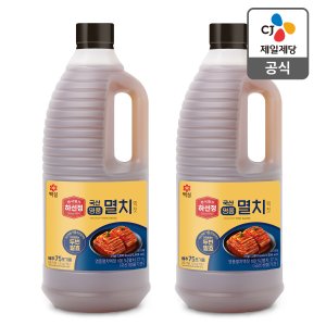 CJ제일제당 [본사배송] 하선정 덧장명품멸치액젓 3KG x 2