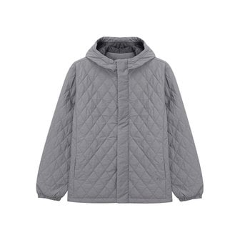 nau 코지 경량 패딩 후드 자켓2 Gray