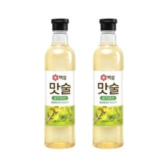 CJ제일제당 백설 맛술 로즈마리 800ml x2개