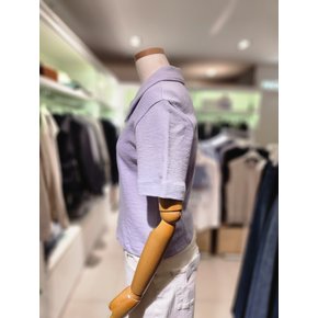 여성 세미크롭 2WAY 반팔 카라 집업 (EYE2TC2701)_s