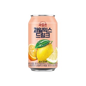 해태 과일촌 과일믹스 드링크 340ml 1캔 주스캔음료수