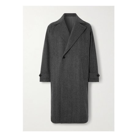 ST&Ograve;FFA 스토파 비대칭 울 코트 그레이 46376663162904104