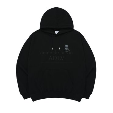 아크메드라비 FUZZY BEAR HOODIE BLACK 퍼지베어후드 블랙 HDAFZB-BLK