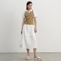 (택가:119,000원)에센셜 카라 셔츠 원피스(OP-6181)