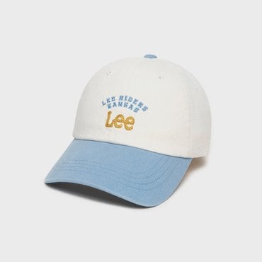 LEE 트위치 로고 배색 볼캡 라이트 블루 LE2501CA03LB