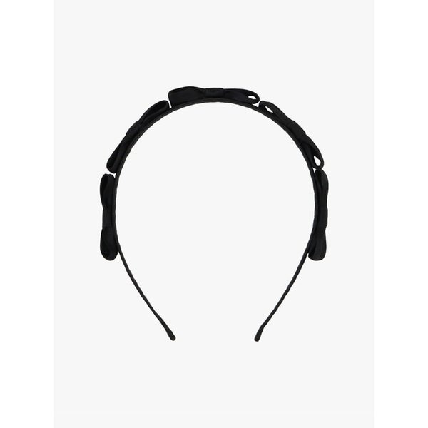 RIBBON BUNDLE HAIRBAND_BLACK