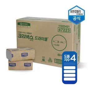 크리넥스 핸드타올 F250s 20밴드 5000매