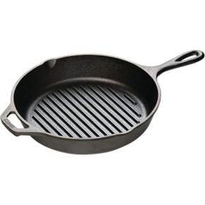 미국 롯지 무쇠팬 Lodge L8GP3 Cast Iron Grill Pan 10.25inch 1357141