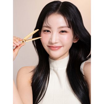 HAUM 하움 볼륨핀셋 휴대용 초간편 앞머리 정수리 볼륨 살리는 셀프 드라이 헤어집게핀