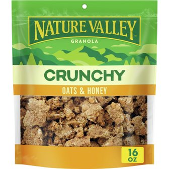  Nature Valley네이처밸리  네이처  밸리  오트  &  허니  크런치  그래놀라  454g  팩