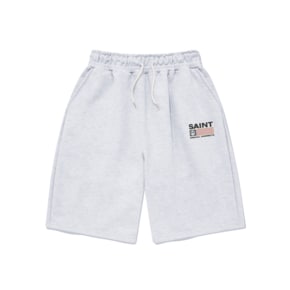 SP PEACE CLUB SWEAT SHORTS-ASH MELANGE