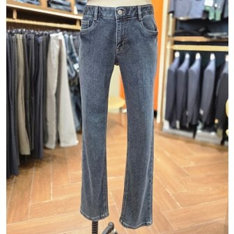 브렌우드 [여주점] 코오롱 브렌우드 남성 스탠다드핏 기모 블루 데님 청바지 BRPDW25441NYX