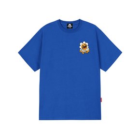 MELTING DAISY LOGO 티셔츠 - 블루