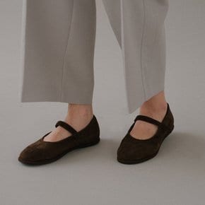 Danghye mary jane shoes Suede Cocoa