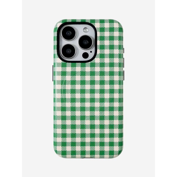 iPhone17입고[맥세이프/터프]Green Check Magsafe/Tough Phonecase