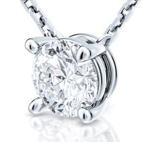 그레이스  다이아몬드 목걸이 GIA 0.5ct (GIA/F.SI1/3EX/NONE)