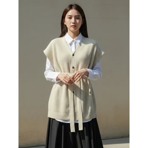 ATMARK  77까지 롱루즈숄더베스트+벨트SET AA41VT009P_P356609929