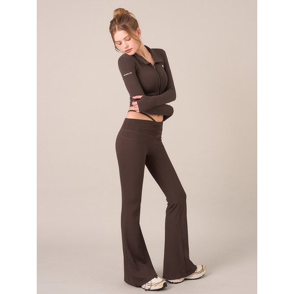 엘플렉스 C 카라 집업 가디건_5COLOR