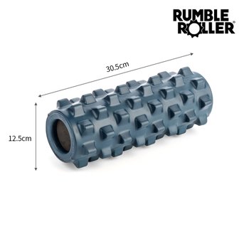  럼블롤러 스탠다드 블루 컴팩트 돌기폼롤러 종아리 폼롤러 마사지기 발지압