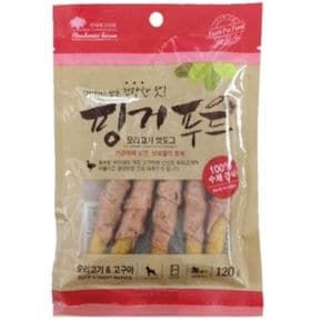 핑거푸드 오리고기n고구마 핫도그120g X ( 3매입 )