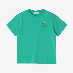 PALM UNISEX T-SHIRT GREEN